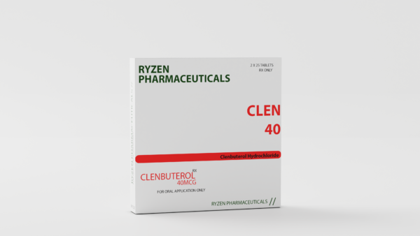 Ryzen Pharma Clen 40mcg x 50 tabs x 10 bottles