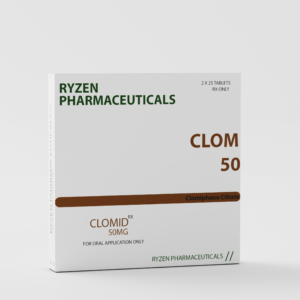 Ryzen Pharma Clomid 50mg x 50 tabs x 10 bottles