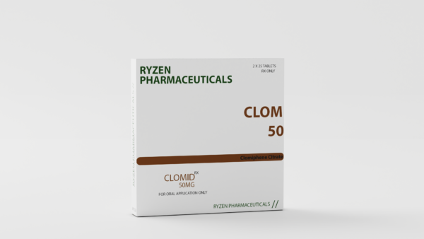 Ryzen Pharma Clomid 50mg x 50 tabs x 10 bottles