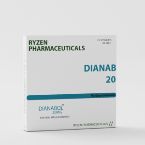 Ryzen Pharma Dianabol 20mg x 50 tabs x 10 bottles