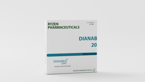 Ryzen Pharma Dianabol 20mg x 50 tabs x 10 bottles